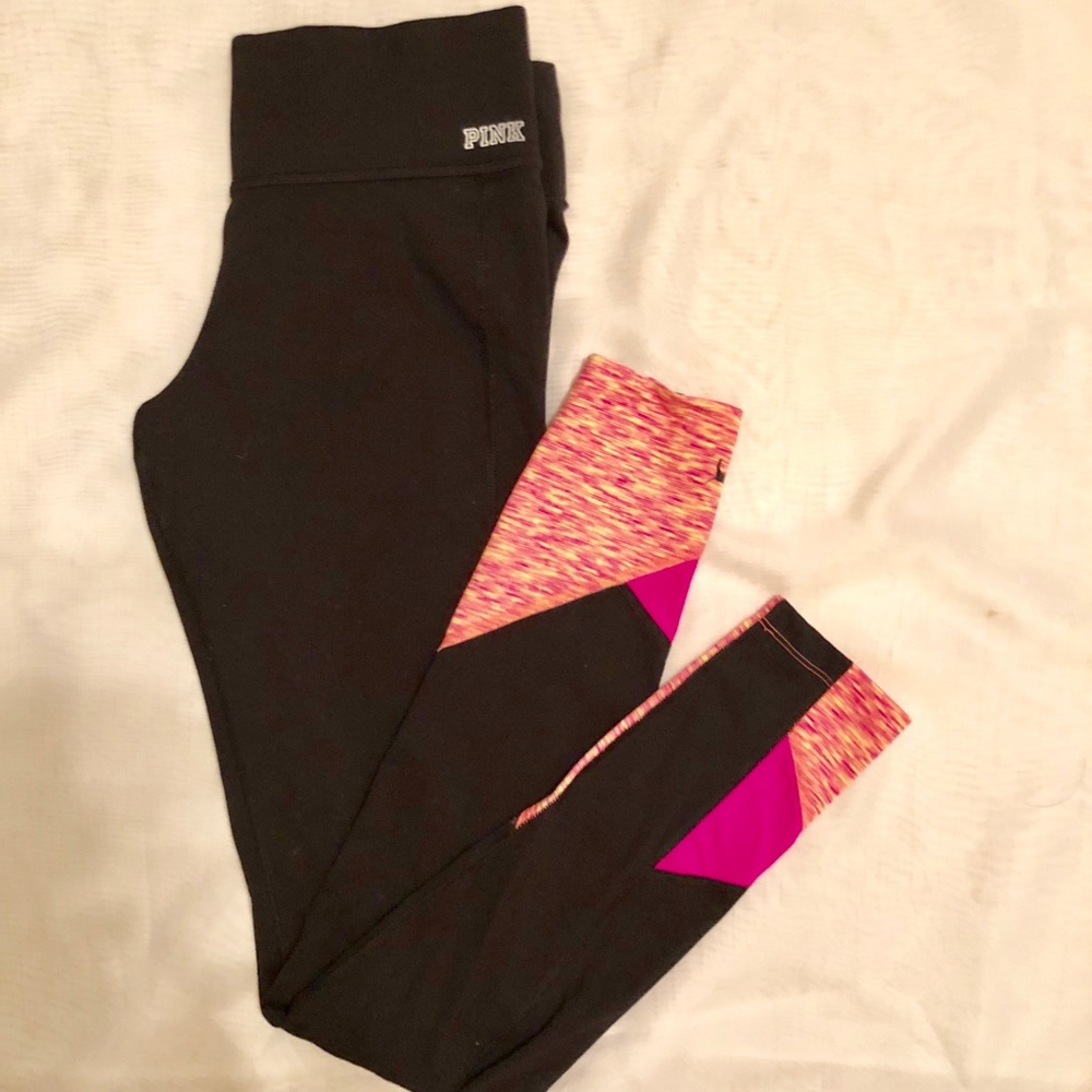 Yoga pants- Pink Victoria secret